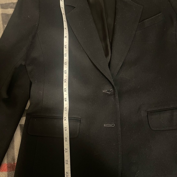 Pendleton Petite Black Wool Blazer | Tailored Fit | Women’s Medium (Tag Missing) - Picture 6 of 7
